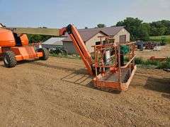2016 JLG 460SJ Boomlift with 6’ Jib, Duetz, Diesel Skypower 4x4, 7’ Basket, 5,340 Hours