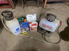 Misc Lawn and Garden Lot, Sprayers, Sprays and More