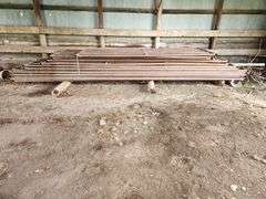 (15) 2 - 12', 2 - 14’, 3 - 16', 2 - 18' and 6 - 20' HiQual Heavy Duty 4’ Tall 5 Bar Gates with Hardw