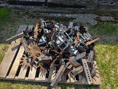 (12) Yetter Adjustable Row Cleaners