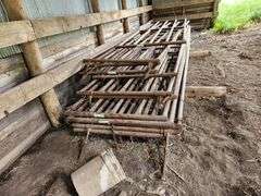 (15) 2 - 12', 2 - 14’, 3 - 16', 2 - 18' and 6 - 20' HiQual Heavy Duty 4’ Tall 5 Bar Gates with Hardw