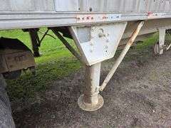 1979 Wilson 42’ Grain Trailer, Aluminum Sides, 11R24.5 Tires, Spring Ride, Roll Tarp, Model: AGH-500