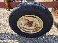 Melroe Model 452 – 12 Section 6' Coil Tine Drag, Hydraulic Down, SN: 661275 *One wing tire blew from