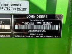 2014 John Deere 1770NT Planter, *Has 2021 Exact Emerge Update*, Hydraulic Downforce, 500 Gallon Liqu