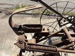 John Deere 1 Bottom Sulky Plow, with Coulter