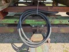 4 Wheel Trailer with Hydraulic Hoist, 8’ x 10’, Wood Floor, 6 Bolt Hubs