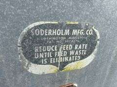 (2) Soderholm Pig Self Feeders, Galvanized, 6’ Long, Buying All for One Money