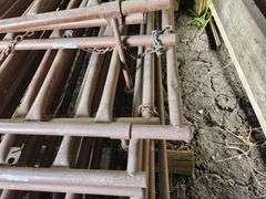 (15) 2 - 12', 2 - 14’, 3 - 16', 2 - 18' and 6 - 20' HiQual Heavy Duty 4’ Tall 5 Bar Gates with Hardw