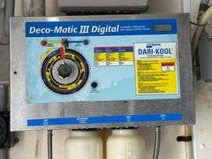 1500 Gallon Dari-Kool Bulk Tank with Washer and Compressor, Working Unit When Cows Where Sold 1 Year