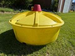 QLF 4 Wheel Cattle Lick Tank, Approx. 6’ Diameter