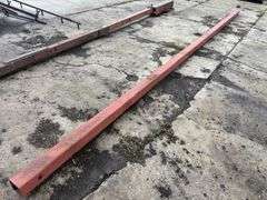 21.5’ of 4”x4”x3/16” Square Tube