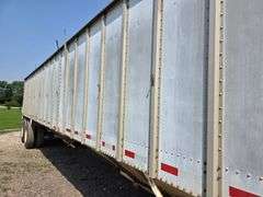 1982 Merritt 42’ Grain Trailer, 67” Sides, Spring Ride, Shur-lock Roll Tarp, 11R24.5 Tires, VIN: IMT
