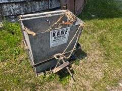 Kane Model 600 Scale, Made in Iowa