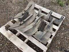 (4) Shoup Stalk Stompers, used on IH 1063 Cornhead , Buying All for One Money