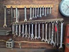 Large Assortment of Open End Wrenches