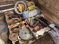 Misc Pallet, Air Tanks, Springs, Impact Guns, Working Condition Unknown