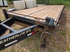 2004 Featherlite Model 5590 8’6” x 24 Deck Over Trailer, Air Brakes, Tandem Axle, Duals, LT235/85R16