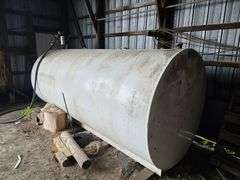 2000 Gallon Fuel Barrel with Electric Pump and Automatic Shut off Nozzle, Always Stored Inside