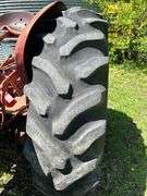 Massey Harris Model 55 Wide Front Tractor, 18.4 x 34 Rears, 7.50 x 18 Fronts, 540 PTO, Engine is Loo