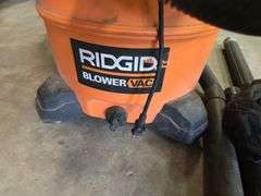 Ridgid Blower Vac, 6.5 Peak HP