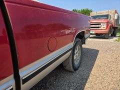 1991 Chevrolet Silverado 1500, 4x4, Single Cab Pickup with 8’ Box, V8 Engine, 5 Speed Manual Transmi