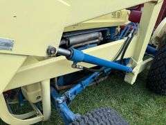 1963 Ford 4130 Industrial Tractor with Loader and 6’ Blade, 13.6-28 Diamond Tread Tires, Unknown Act
