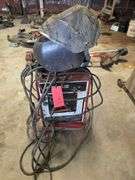 AC/DC 250 amp Welder with Leads and 2 Helmets