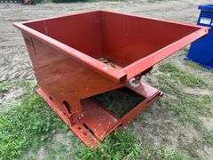 1.5 Yard Dumpster Pallet Fork Hookup, Self Dumping
