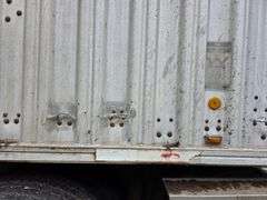 1979 Wilson 42’ Grain Trailer, Aluminum Sides, 11R24.5 Tires, Spring Ride, Roll Tarp, Model: AGH-500