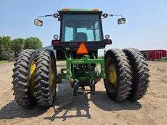 1988 John Deere 4650 2 Wheel Drive Tractor, 10,894 Hours, Power Shift Transmission, Rock Box, 11.00-