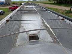 1979 Wilson 42’ Grain Trailer, Aluminum Sides, 11R24.5 Tires, Spring Ride, Roll Tarp, Model: AGH-500