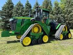 2021 John Deere 9570RX Quad Track Tractor, 1,302 Hours, 18/6 Speed PowerShift Transmission, 30” Trac