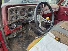 1974 Chevrolet Single Cab, Muncie 4 Speed Transmission, 305 Chevrolet Engine, 33x12.50R15 Tires, VIN