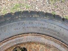 8.25 x 20 Tire and Rim