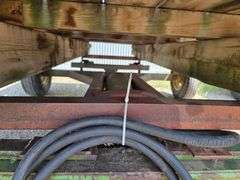 4 Wheel Trailer with Hydraulic Hoist, 8’ x 10’, Wood Floor, 6 Bolt Hubs