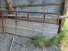 1985 DRCT 7’ x 16’ Car Trailer, Hand Crank Winch, Ramps, Comes with 7’ x 16’ Gates that were Made to