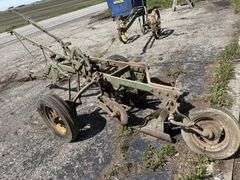 John Deere 2-14”-16” on No. 16 Frame, (2) Coulters, on Rubber, Clutch Lift