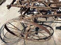 John Deere 1 Bottom Sulky Plow, with Coulter