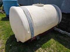 300 Gallon Poly Sprayer Tank with Saddle