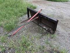 Bale Spear, Skidloader QT, with new spare spear
