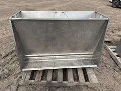 4’ Stainless Hog Feeder