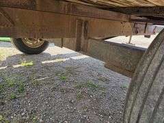 2 Wheel Trailer with Hydraulic Hoist, 6’ x 9’, Wood Floor, 6 Bolt Hubs