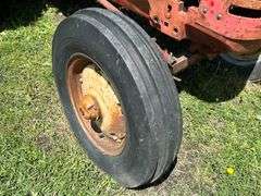 Massey Harris Model 55 Wide Front Tractor, 18.4 x 34 Rears, 7.50 x 18 Fronts, 540 PTO, Engine is Loo