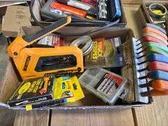 Socket Set, Stapler, T-Handle and Hex Key Set