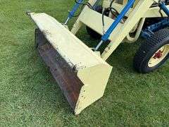 1963 Ford 4130 Industrial Tractor with Loader and 6’ Blade, 13.6-28 Diamond Tread Tires, Unknown Act