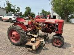 Farmall B with Woods 5’ Belly Mower, Has Been Converted to 12 Volt, Running Order Per Seller