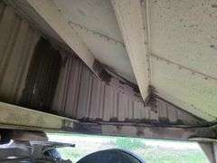 1979 Wilson 42’ Grain Trailer, Aluminum Sides, 11R24.5 Tires, Spring Ride, Roll Tarp, Model: AGH-500