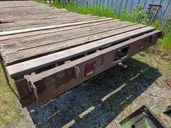 Home Made Tri Axle Trailer, 24’ Long, 8’ Wide, Has 2 Point or 2 5/16” Ball, Heavy Duty