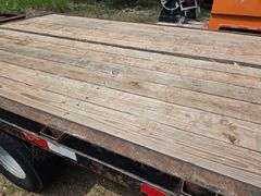 2004 Featherlite Model 5590 8’6” x 24 Deck Over Trailer, Air Brakes, Tandem Axle, Duals, LT235/85R16