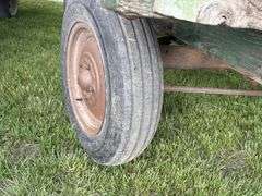 Barge Box, 5.5’x12’, 29” Sides, Sideboards, on Oliver 4 Wheel Gear, Hoist